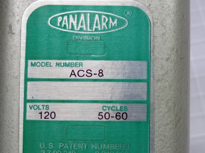 Used PANALARM _UNKNOWN_ Relays & Switches | OCO Industrial #1697222