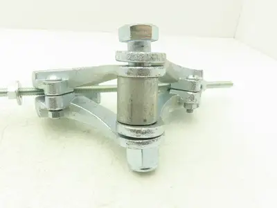 Anvil 4HYR3 1-Ton Adj I-Beam Steel Clamp Hanger 3-7" Beam 3/8"Rod 2160Lb