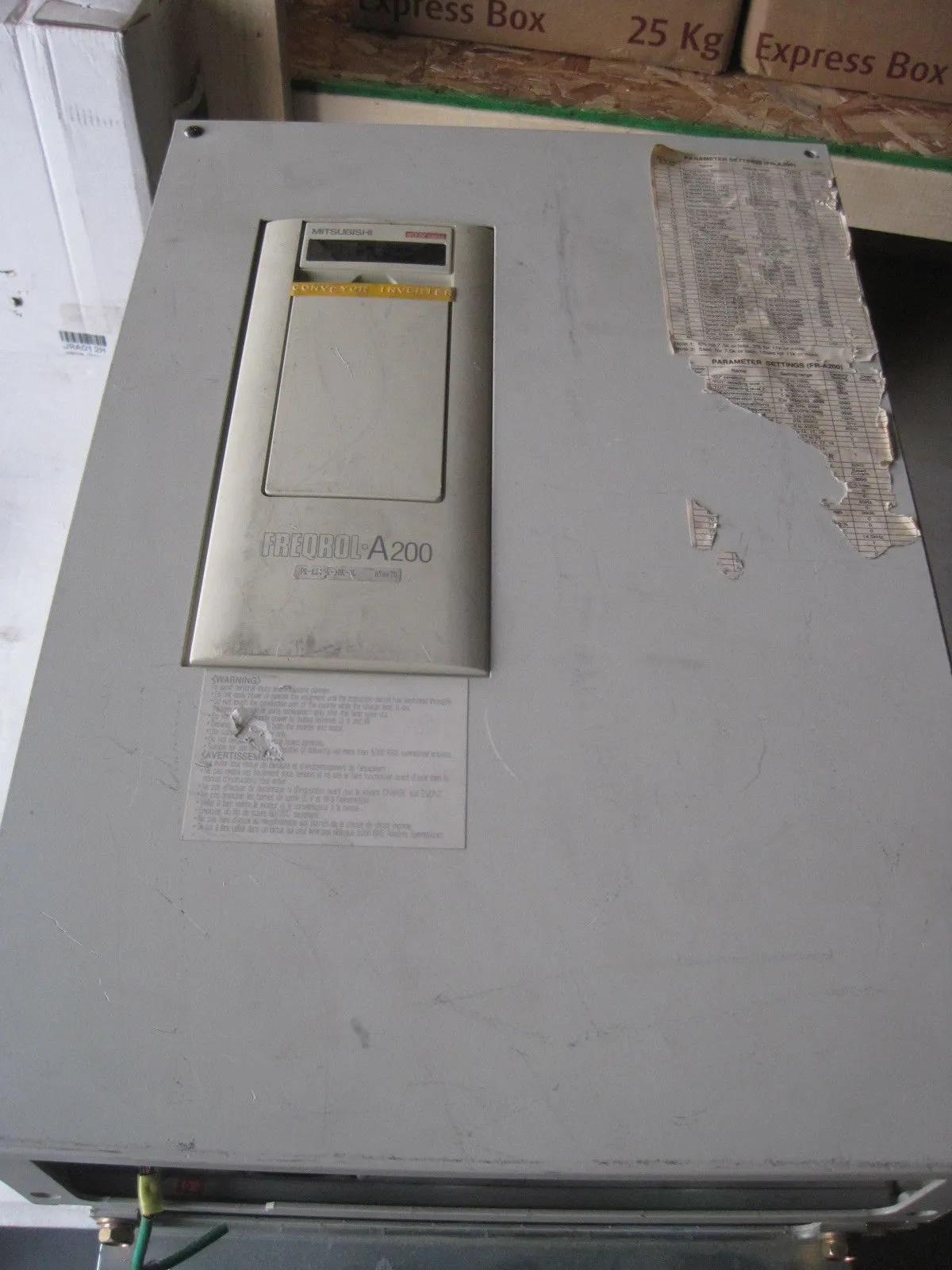 USED MITSUBISHI FR-A240E-30K-UL INVERTER DRIVE