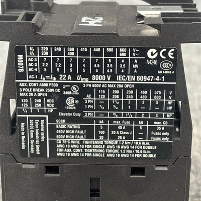 Used Eaton XTCE007B10 Misc Fasteners California US | Davliegogo LLC #1714110