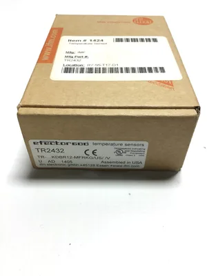 IFM Efector TR2432 Temperature Sensor Transmitter