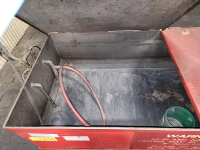 27" x 64" Shop Rectangular 120 Gallon Parts Washer