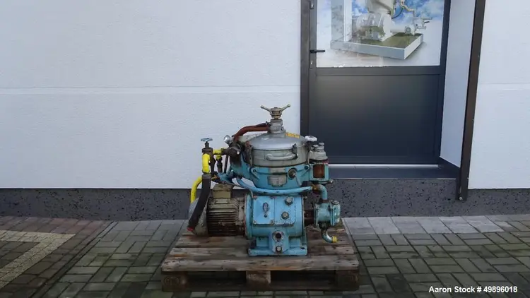 Used ALFA LAVAL MAB 205 S-24-60 Disc Automatic Centrifuges Illinois US | Aaron Equipment #84619
