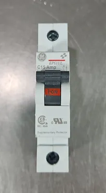 GENERAL ELECTRIC EP61ULC15 Modular Plus Circuit Breaker Loc 4E-4