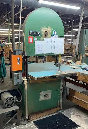 Used MOAK 36" BANDSAW Woodworking Vertical Band Saws North Carolina US | Pruitt Machinery #716722