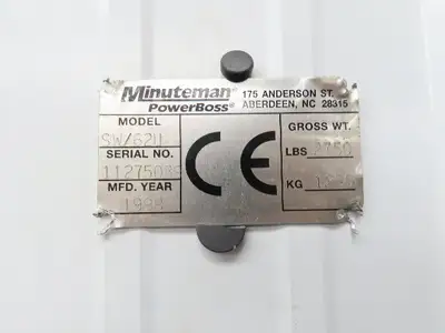 PowerBoss SW/62U Danfoss Hydraulic Drive Motor & Wheel Hub Industrial Sweeper