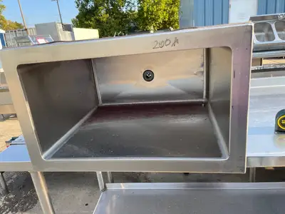 Used Falcon Restaurant Supply Used 15" Stainless Steel Ice Bin - SS176 Underbar Equipment Illinois US | Falcon Restaurant Supply #1375954