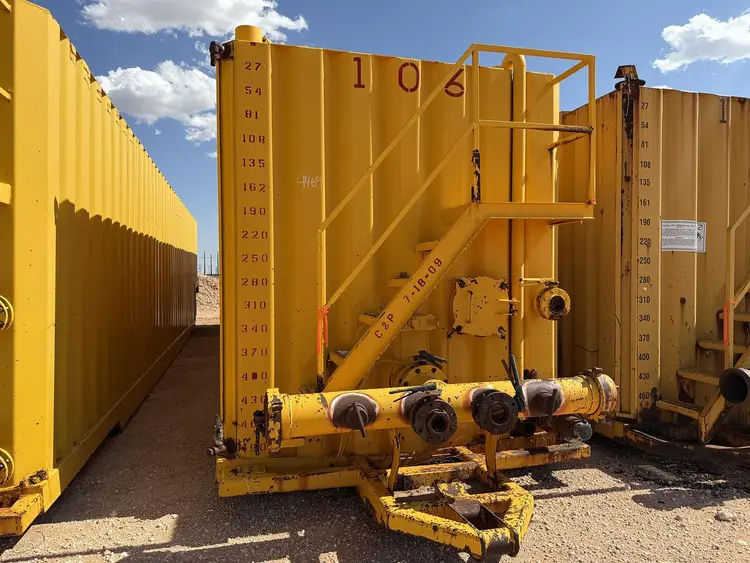 Used 2009 MULTIPLE 500BBL FRAC TANKS Carbon Steel Tanks US | Bx Tank Supply #1094918