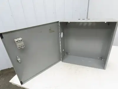 Wiegmann N1C202006LP Electrical Enclosure JIC Panel  20x20x6" 6 Knockouts