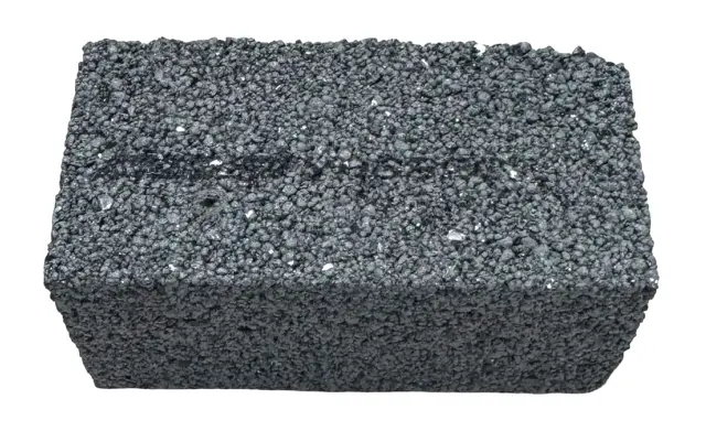 Norton 2" x 2" x 4" Rubbing Brick Plain Floor 10 Grit Silicon Carbide