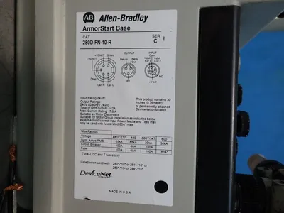 USED ALLENBRADLEY 280DF12Z10CGRW3P1