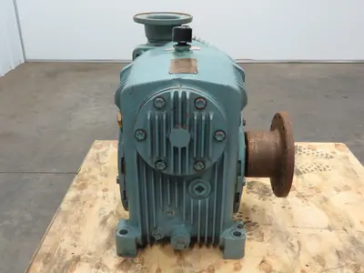 Cone Drive Gears Gear Reducer 500:1 Double Reduction 5Hp 3.5 RPM LH Gearbox