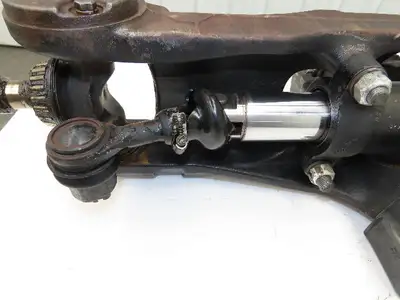 Hyster E50XM-33 Electric Forklift Rear Axle Dual Hydraulic Steering Assembly
