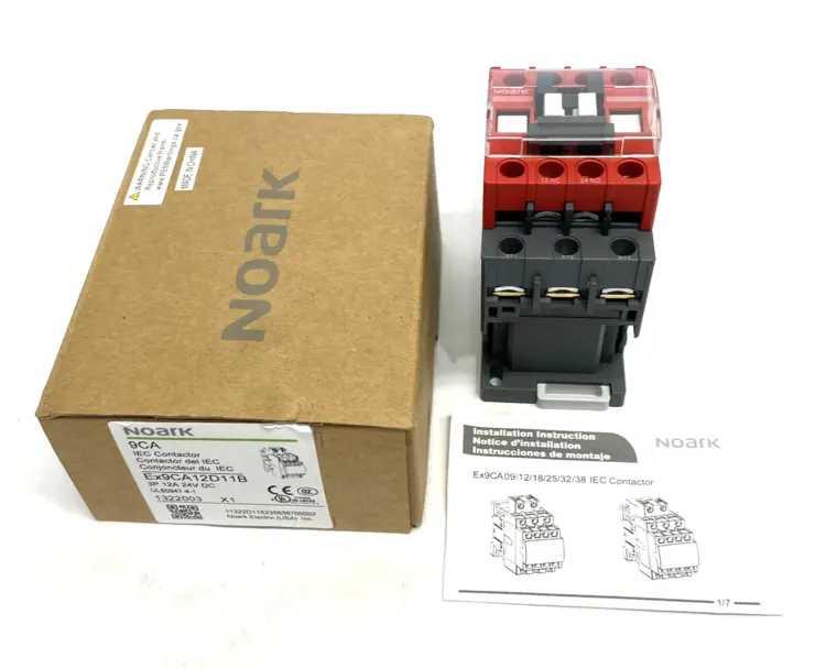 New | in-Stock NOARK EX9CA12D11B, 1322003 PLC Contactors | Maverick Industrial Sales #1113471