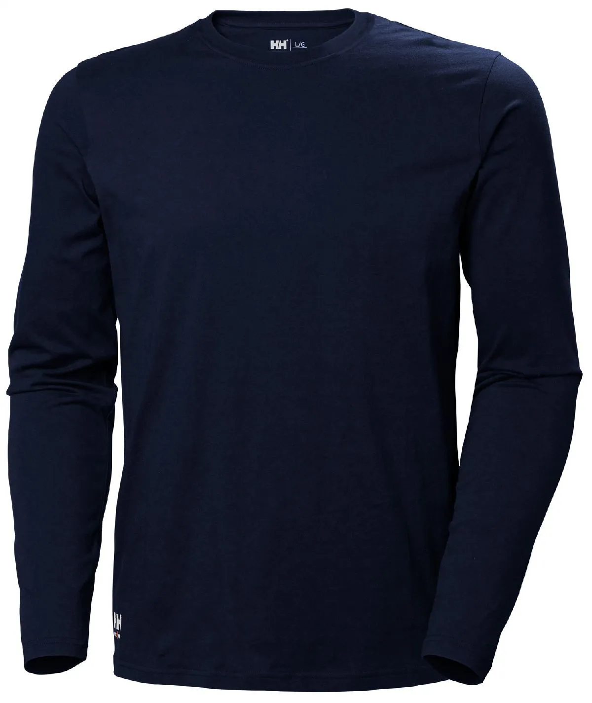 Helly Hansen T-Shirt Manchester Long Sleeve 590 Navy Size 2XL
