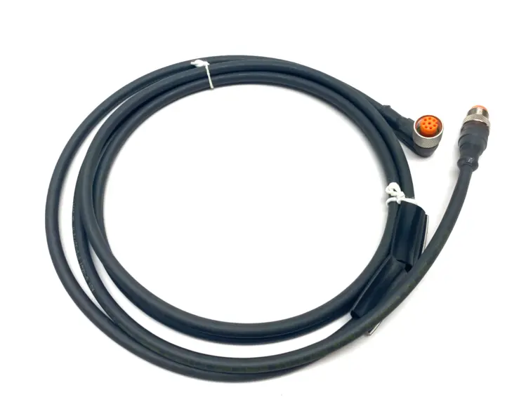 Used LUMBERG AUTOMATION DOUBLE ENDED RIGHT ANGLE CORDSET 8-PIN M TO F Cable & Wire | Maverick Industrial Sales #1111833