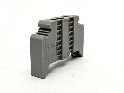 TYP E/NS 35 | Phoenix Contact Typ E/NS 35 N End Clamp 9.5mm Gray 0800886 LOT OF 5 - Used