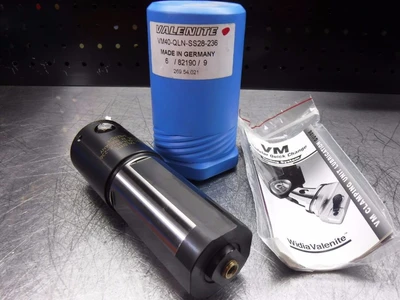 Valenite 1.75" Straight Shank KM40 Clamping Unit VM40-QLN-SS28-236 (LOC161)