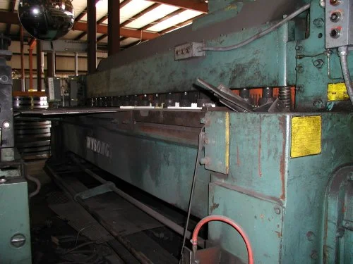 Used WYSONG 1025 Power Squaring Shears (Inch) Michigan US | Presses for Industry #403429