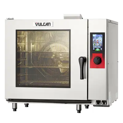 Vulcan TCM-61G-NAT/LP Half Size Combi Oven - Boilerless, Natural Gas