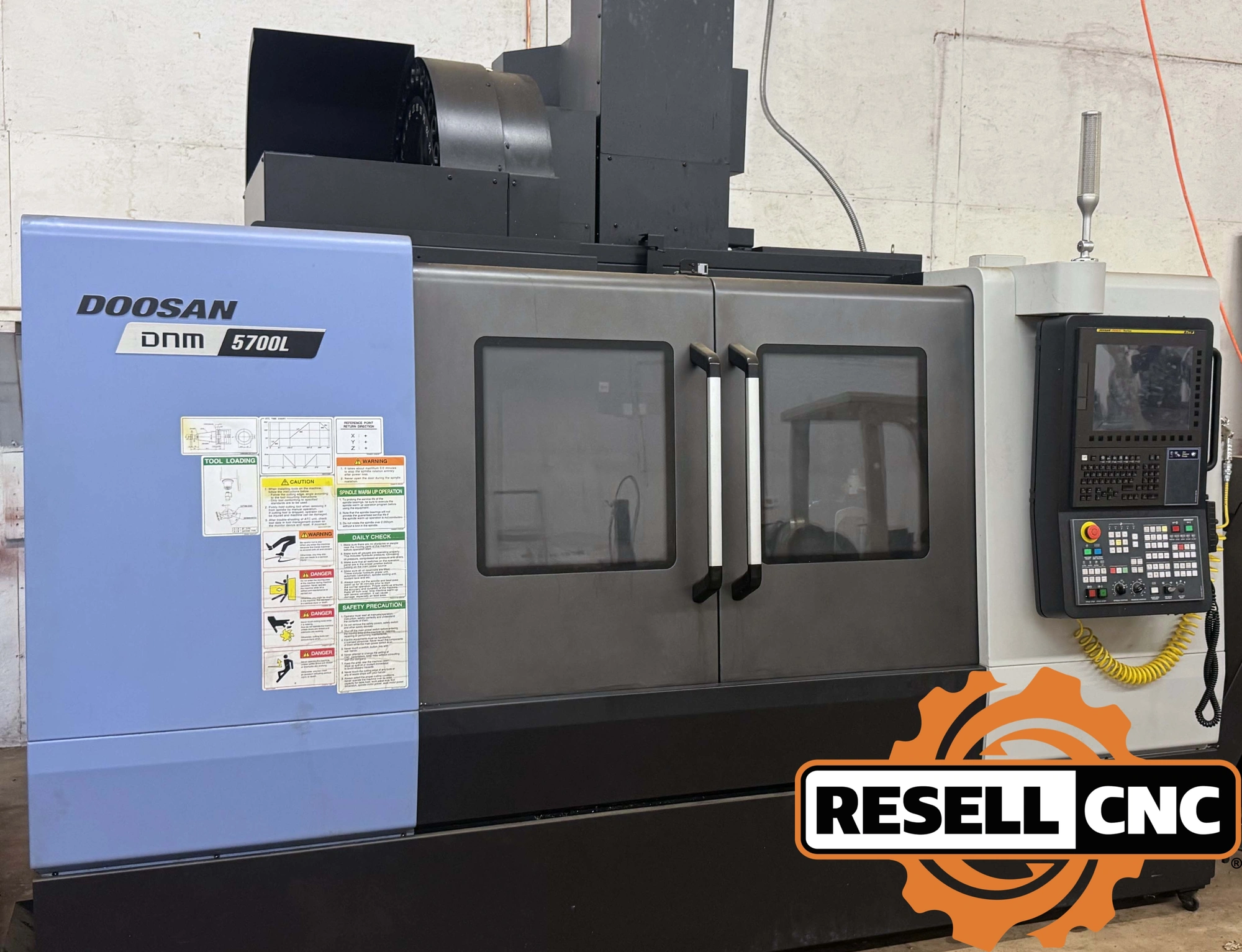 Used 2021 Doosan DNM-5700L Vertical Machining Centers Florida US | Resell CNC #1662323