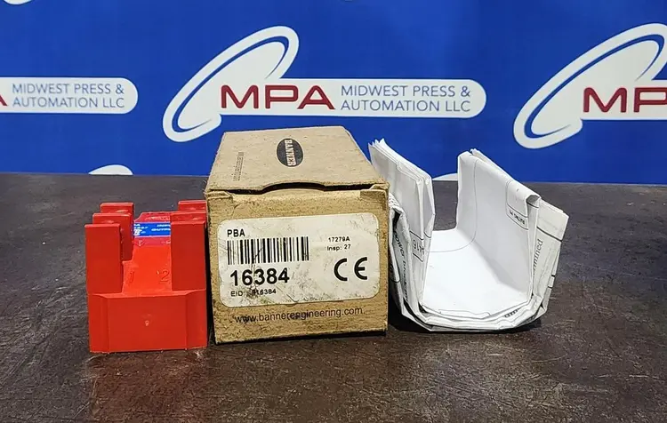 New | in-Stock BANNER PBA 16384 Power Sources | Midwest Press and Automation #577540