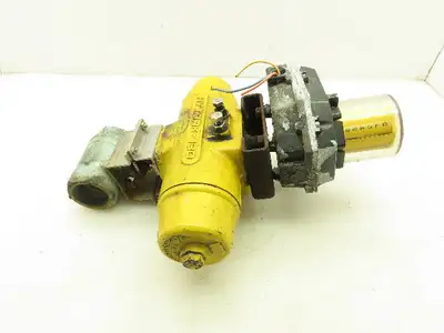 Hytork-130 Pneumatic Actuator 1-1/2" Ball Valve Watchman Positioner FMYB-5120