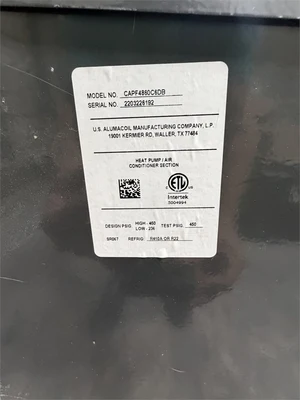 Used 2022 GOODMAN CAPF4860C6 HVAC Parts and Equipment Oregon US | MachineryMax #1342530