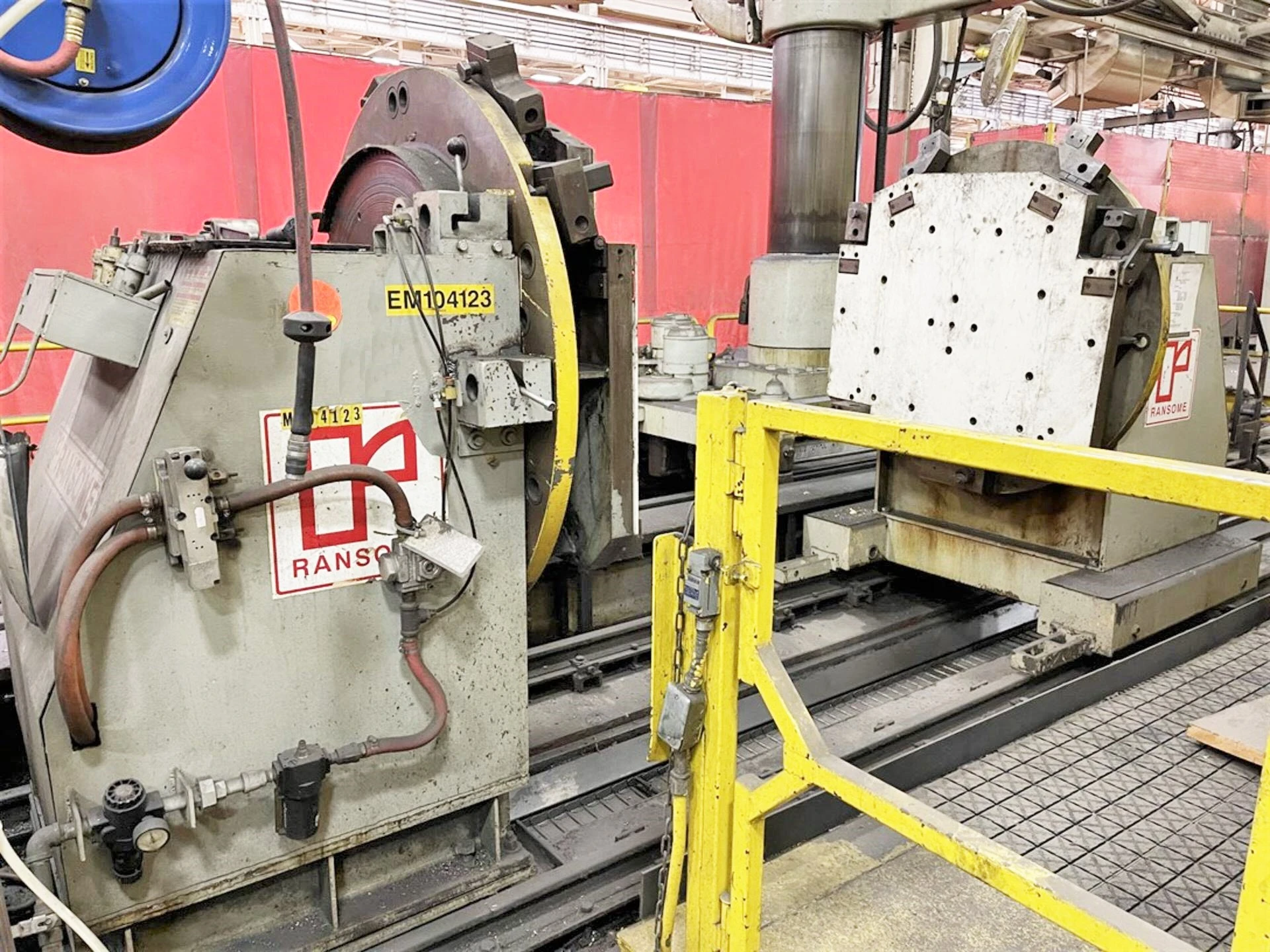 USED 1996 RANSOME WELDING POSITIONERS 6-7 H-AIR/ACE