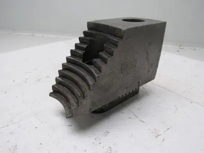 Huron T15A75 Lathe Chuck Soft Jaws 5-1/2"L x 2-1/2"W X3-1/4"T Lot of 3