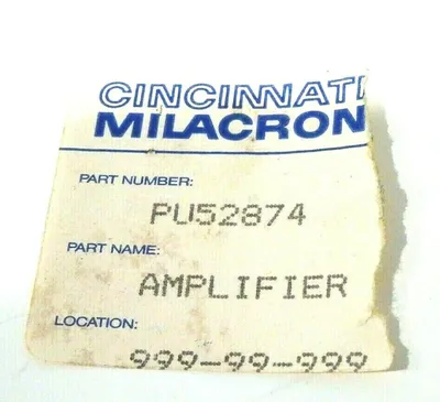 USED CINCINNATI MILACRON PU52874 AMPLIFIER BOARD U52874