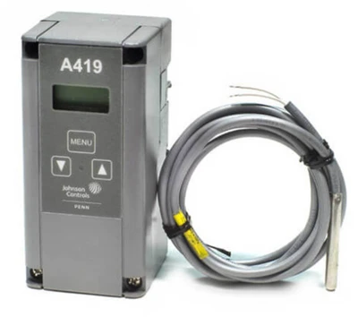Johnson Controls A419GBF-1C Single Stage Digital Temperature Control, 24V, SPDT [Refurbished]