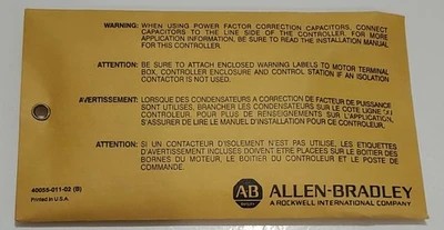 NEW Allen-Bradley 150-A16JB