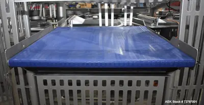 Used Flexopack IV450 Rotary Vacuum Sealer with iShrink Tunnel – Meat Packaging