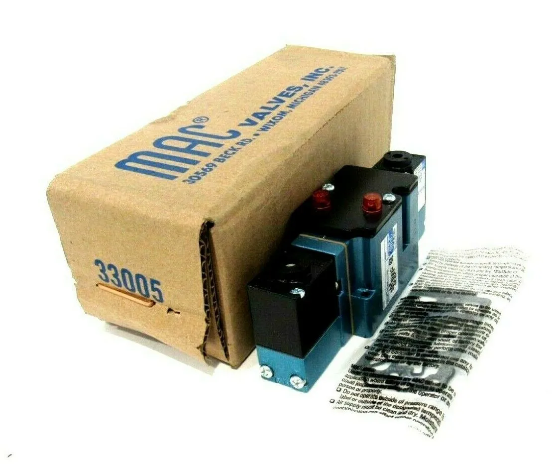 NEW MAC VALVES 6223C-000-PM-111DA SOLENOID VALVE 6223C000PM111DA
