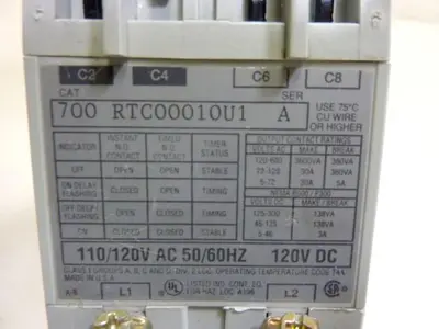 USED ALLEN BRADLEY 700 RTC00010U1 SER A