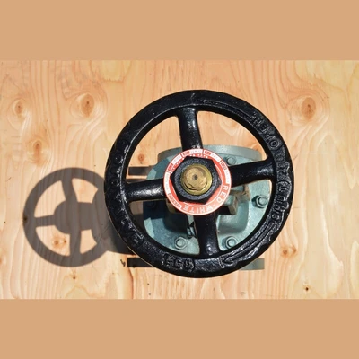 Red White 3 in. Gate Valves