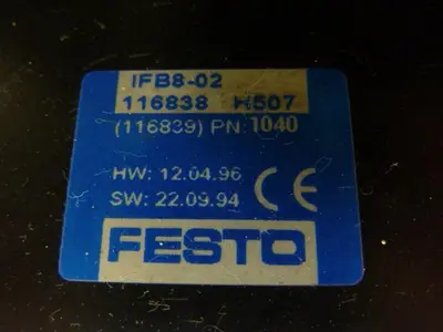 USED FESTO IFB8-02