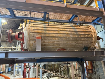 2,500L S/S Buss Rotary Vacuum Drier