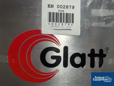 USED Glatt 1,200 Liter Glatt Tote, S/S