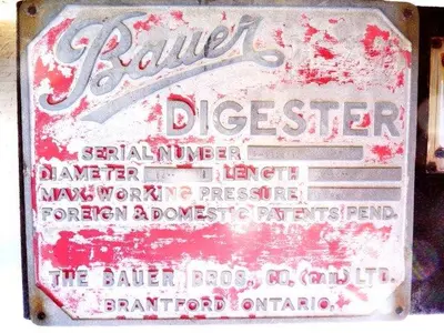 1970 BAUER 458 Digesters (Paper) | Perry Equipment (5)