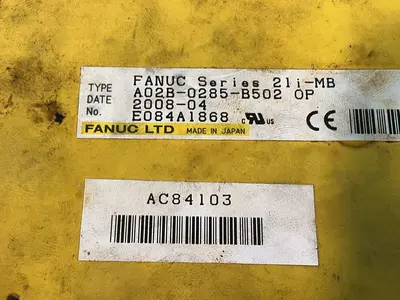 Used 2008 FANUC A02B0285B502 CNC & N/C Controls Ohio US | HGR 24 #1345491