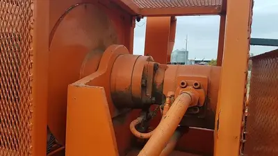 USED 2001 FRONTIER 4 AXLE CARRIER STYLE OILFIELD PUMP / KILL TRUCK