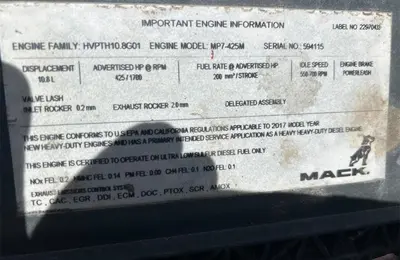 Used MACK GRANITE Dump trucks Arkansas US | Mitsubishi HC Capital America #1362645