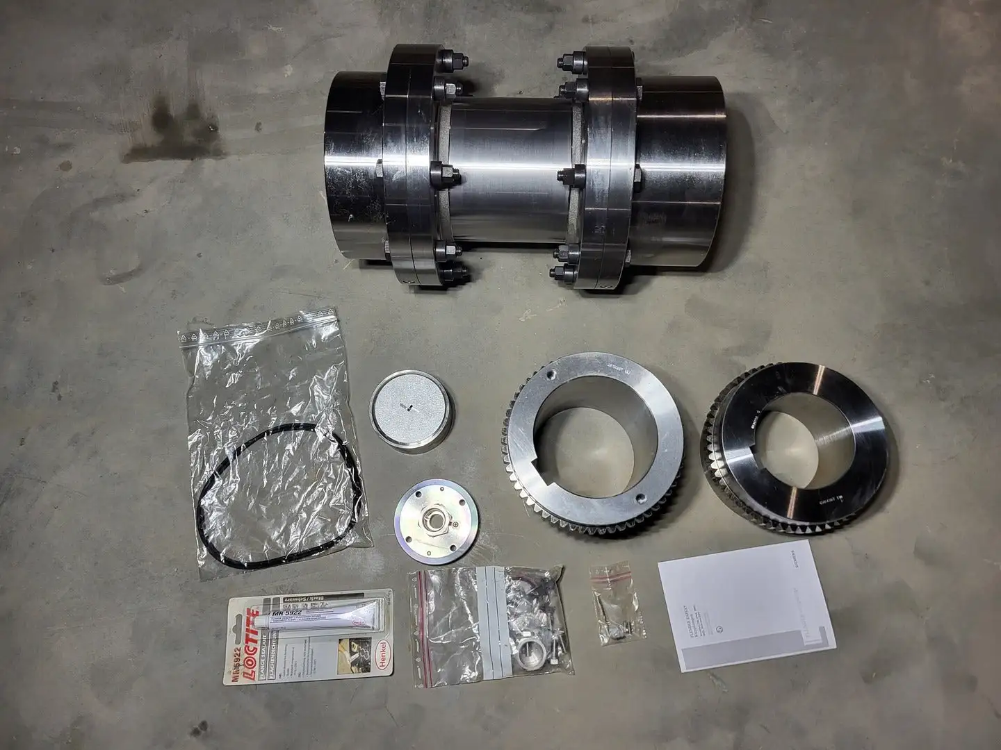 Flender Zapex Torsionally Gear Coupling Kit