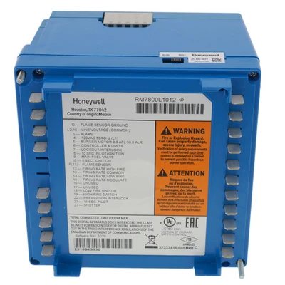 Honeywell RM7800L1012 Burner Control [New]