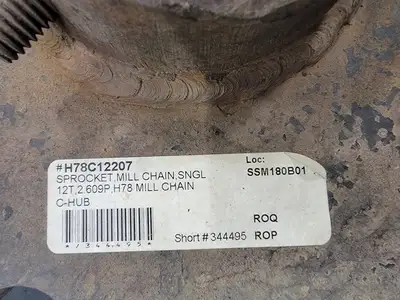 USED TSUBAKI H78C12207