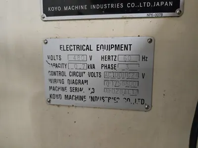 Koyo RT-40 ROBI Outer Diameter Visual Inspection Checking Machine