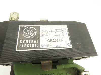 General Electric 100 Hp Motor Starter Contactor 120V Coil 135 Amp Nema 4