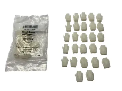 New | in-Stock Molex Panel Mount Mini Fit Connector 4-Pin LOT OF 37 Disconnects Michigan US | Maverick Industrial Sales #1392118